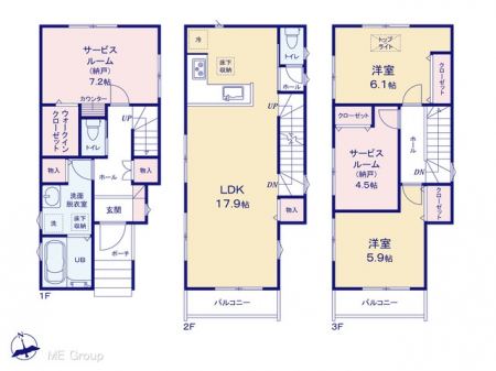 @Ԏ聟P`Floor plan`@}ʂƈقȂꍇ͌D