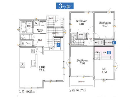@Ԏ聟R`Floor plan`  }ʂƈقȂꍇ͌Dv܂B