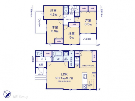 @Ԏ`Floor plan` }ʂƈقȂꍇ͌D