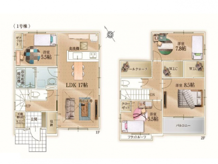 @Ԏ`Floor plan`  }ʂƈقȂꍇ͌Dv܂B