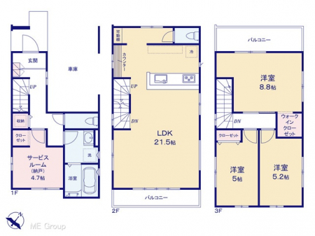 @Ԏ聟R`Floor plan`@}ʂƈقȂꍇ͌D