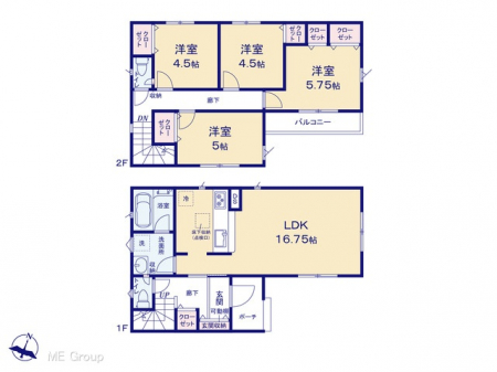 @Ԏ聟Q`Floor plan`@}ʂƈقȂꍇ͌D