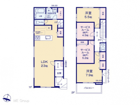 @Ԏ聟P`Floor plan`@}ʂƈقȂꍇ͌D