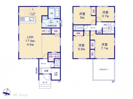 �@�Ԏ�聟�R�������`Floor plan�`�@�}�ʂƈقȂ�ꍇ�͌�����D��