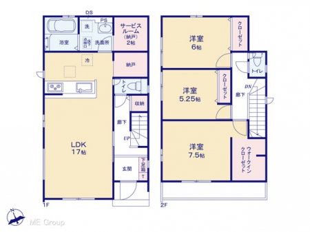 @Ԏ聟V`Floor plan`@}ʂƈقȂꍇ͌D