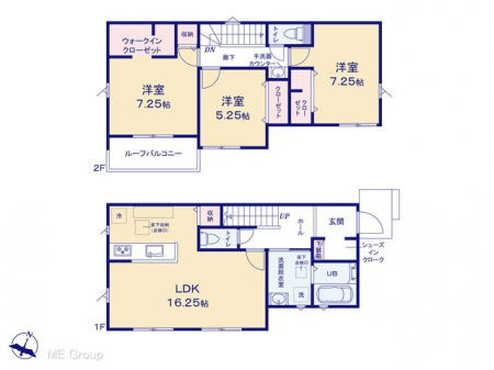 �@�Ԏ�聟�R�������`Floor plan�`�@�}�ʂƈقȂ�ꍇ�͌�����D��
