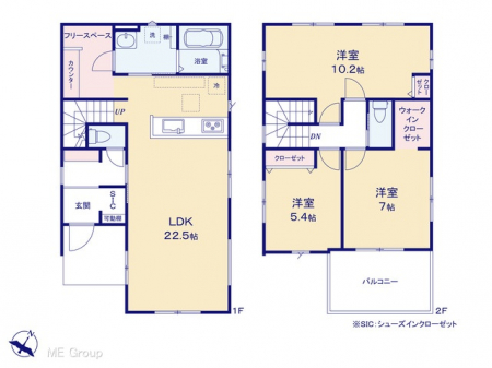 �@�Ԏ�聟�R�������`Floor plan�`�@�}�ʂƈقȂ�ꍇ�͌�����D��