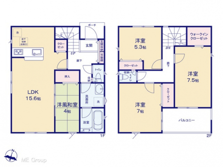 @Ԏ聟P`Floor plan`@}ʂƈقȂꍇ͌D