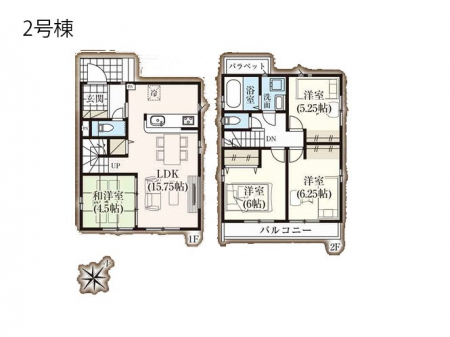@Ԏ聟2`Floor plan`  }ʂƈقȂꍇ͌Dv܂B