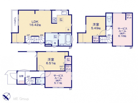 �@�Ԏ�聟4�������`Floor plan�`  �}�ʂƈقȂ�ꍇ�͌�����D��