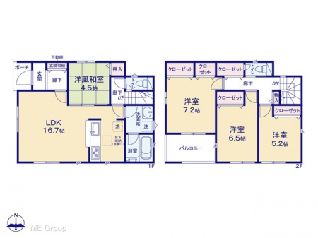 @Ԏ聟P`Floor plan`@}ʂƈقȂꍇ͌D