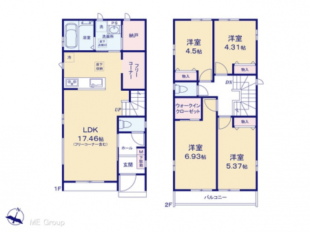 �@�Ԏ�聟B�������`Floor plan�`�@�}�ʂƈقȂ�ꍇ�͌�����D��