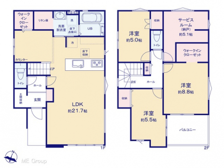 �@�Ԏ��`Floor plan�`�@�}�ʂƈقȂ�ꍇ�͌�����D��