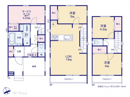 �@�Ԏ�聟B�������`Floor plan�`�@�}�ʂƈقȂ�ꍇ�͌�����D��