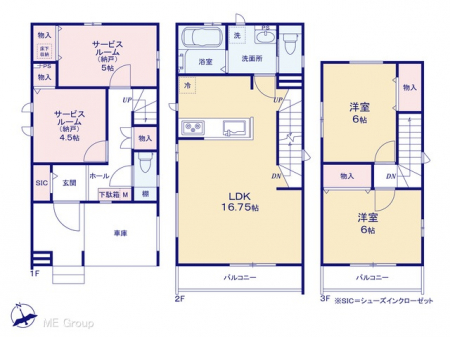 �@�Ԏ�聟A�������`Floor plan�`�@�}�ʂƈقȂ�ꍇ�͌�����D��