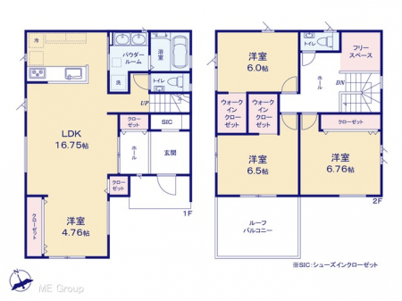 @Ԏ聟XS`Floor plan`@}ʂƈقȂꍇ͌D