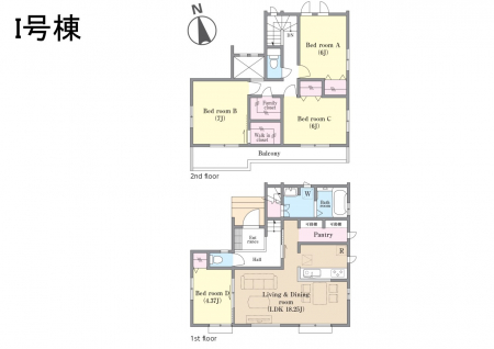 �@�Ԏ�聟I�������`Floor plan�`�@�}�ʂƈقȂ�ꍇ�͌�����D��v���܂��B