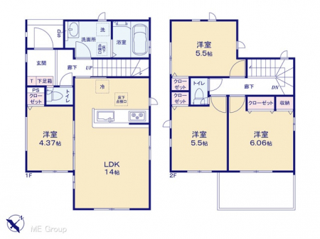 @Ԏ聟P`Floor plan`  }ʂƈقȂꍇ͌Dv܂B
