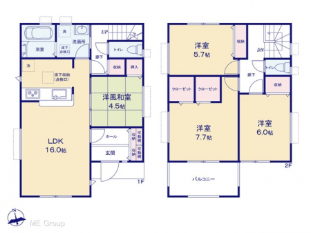 @Ԏ聟2`Floor plan`  }ʂƈقȂꍇ͌Dv܂B