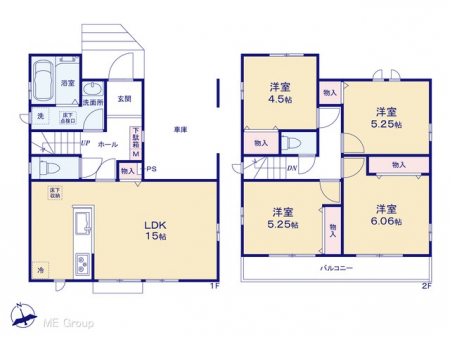 �@�Ԏ�聟A�������`Floor plan�`�@�}�ʂƈقȂ�ꍇ�͌�����D��