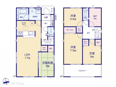@Ԏ聟R`Floor plan`@}ʂƈقȂꍇ͌D