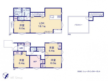 @Ԏ聟2`Floor plan`  }ʂƈقȂꍇ͌D