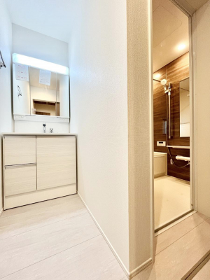 ���̑��@�����`Dressing Room�`  �\���ȑ傫���̐��ʑ�͎��[�����鎖�Ȃ���A�g�����Ȃ݃`�F�b�N�⎕�����ȂǁA���̍Q�����������Ԃł��z�e�����C�N�ȃX�y�[�X�ŗ]�T�Ƃ�Ƃ�������Ē����܂��B