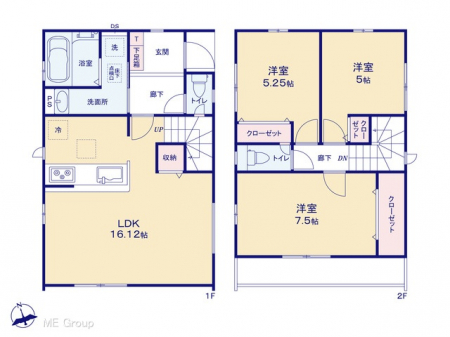�@�Ԏ��`Floor plan�`�@�}�ʂƈقȂ�ꍇ�͌�����D��