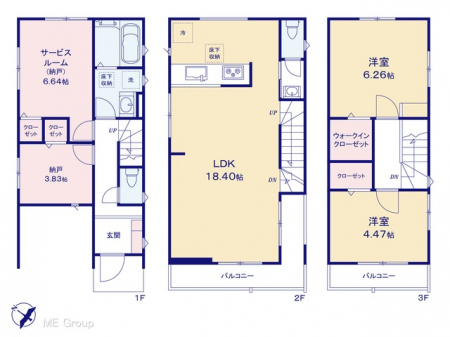 @Ԏ聟Q`Floor plan`@}ʂƈقȂꍇ͌D