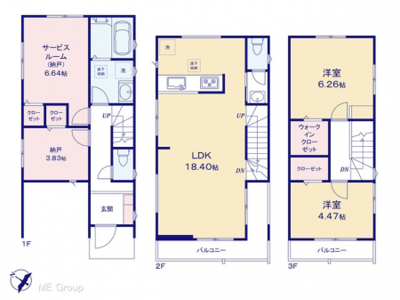 @Ԏ聟P`Floor plan`@}ʂƈقȂꍇ͌D
