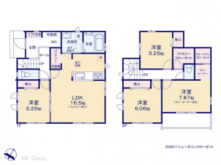 �@�Ԏ�聟Q�������`Floor plan�`�@�}�ʂƈقȂ�ꍇ�͌�����D��