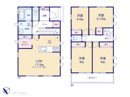 @Ԏ聟C`Floor plan`@}ʂƈقȂꍇ͌D
