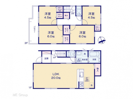 �@�Ԏ��`Floor plan�`�@�}�ʂƈقȂ�ꍇ�͌�����D��