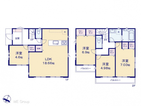 �@�Ԏ�聟�P�������`Floor plan�`�@�}�ʂƈقȂ�ꍇ�͌�����D��