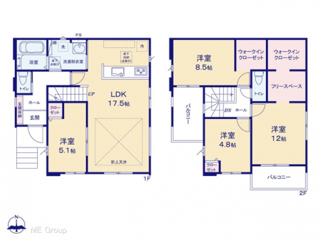 �@�Ԏ��`Floor plan�`�@�}�ʂƈقȂ�ꍇ�͌�����D��