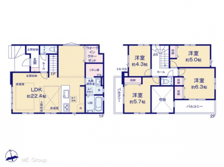 @Ԏ聟Q`Floor plan`@}ʂƈقȂꍇ͌D