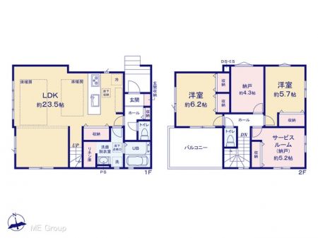 �@�Ԏ�聟�P�������`Floor plan�`�@�}�ʂƈقȂ�ꍇ�͌�����D��