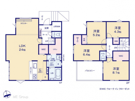 �@�Ԏ��`Floor plan�`�@�}�ʂƈقȂ�ꍇ�͌�����D��