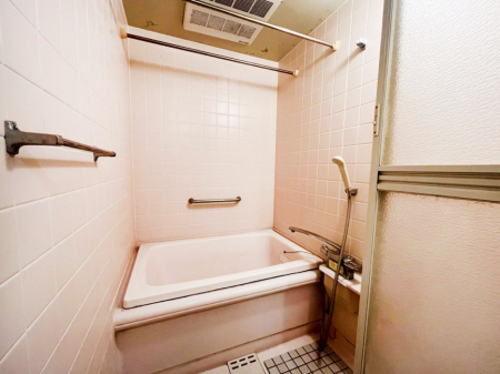 @`Bath Room`@̔Ă閾邢̂oX[B芰oX[ŁÃoX^Cy݂ɂȂ肻łB@