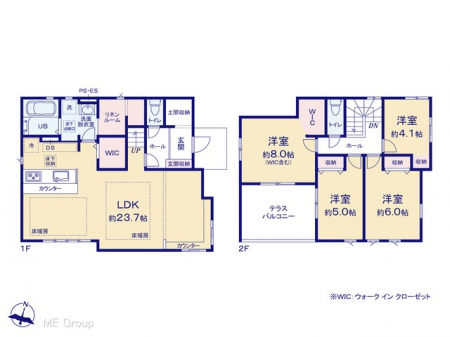 @Ԏ聟P`Floor plan`@}ʂƈقȂꍇ͌D