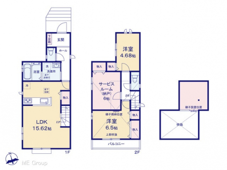 �@�Ԏ�聟B�������`Floor plan�`�@�}�ʂƈقȂ�ꍇ�͌�����D��