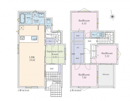 @Ԏ`Floor plan`  }ʂƈقȂꍇ͌Dv܂B