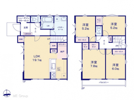 �@�Ԏ��`Floor plan�`�@�}�ʂƈقȂ�ꍇ�͌�����D��