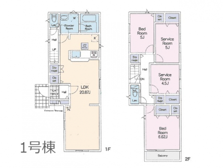 �@�Ԏ�聟�P�������`Floor plan�`�@�}�ʂƈقȂ�ꍇ�͌�����D��v���܂��B