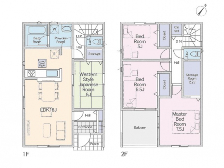 �@�Ԏ��`Floor plan�`�@�}�ʂƈقȂ�ꍇ�͌�����D��v���܂��B