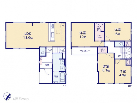 �@�Ԏ��`Floor plan�`�@�}�ʂƈقȂ�ꍇ�͌�����D��