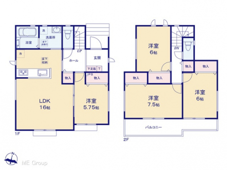 �@�Ԏ��`Floor plan�`�@�}�ʂƈقȂ�ꍇ�͌�����D��