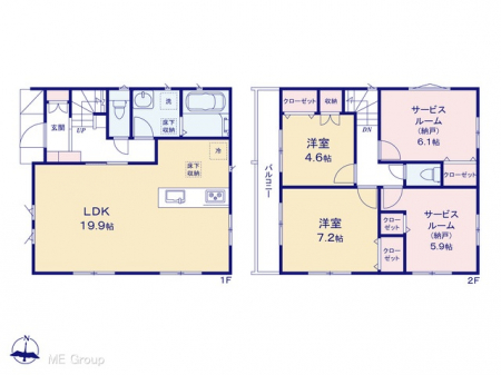 �@�Ԏ��`Floor plan�`�@�}�ʂƈقȂ�ꍇ�͌�����D��