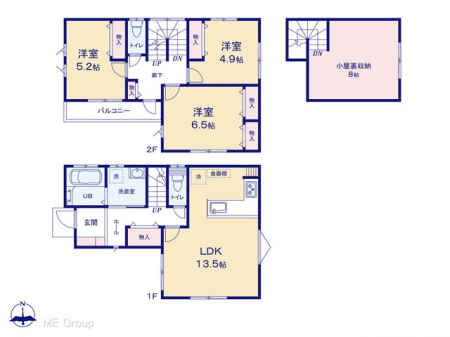�@�Ԏ��`Floor plan�`�@�}�ʂƈقȂ�ꍇ�͌�����D��