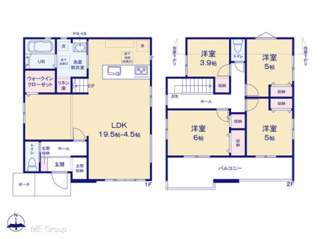 �@�Ԏ��`Floor plan�`�@�}�ʂƈقȂ�ꍇ�͌�����D��